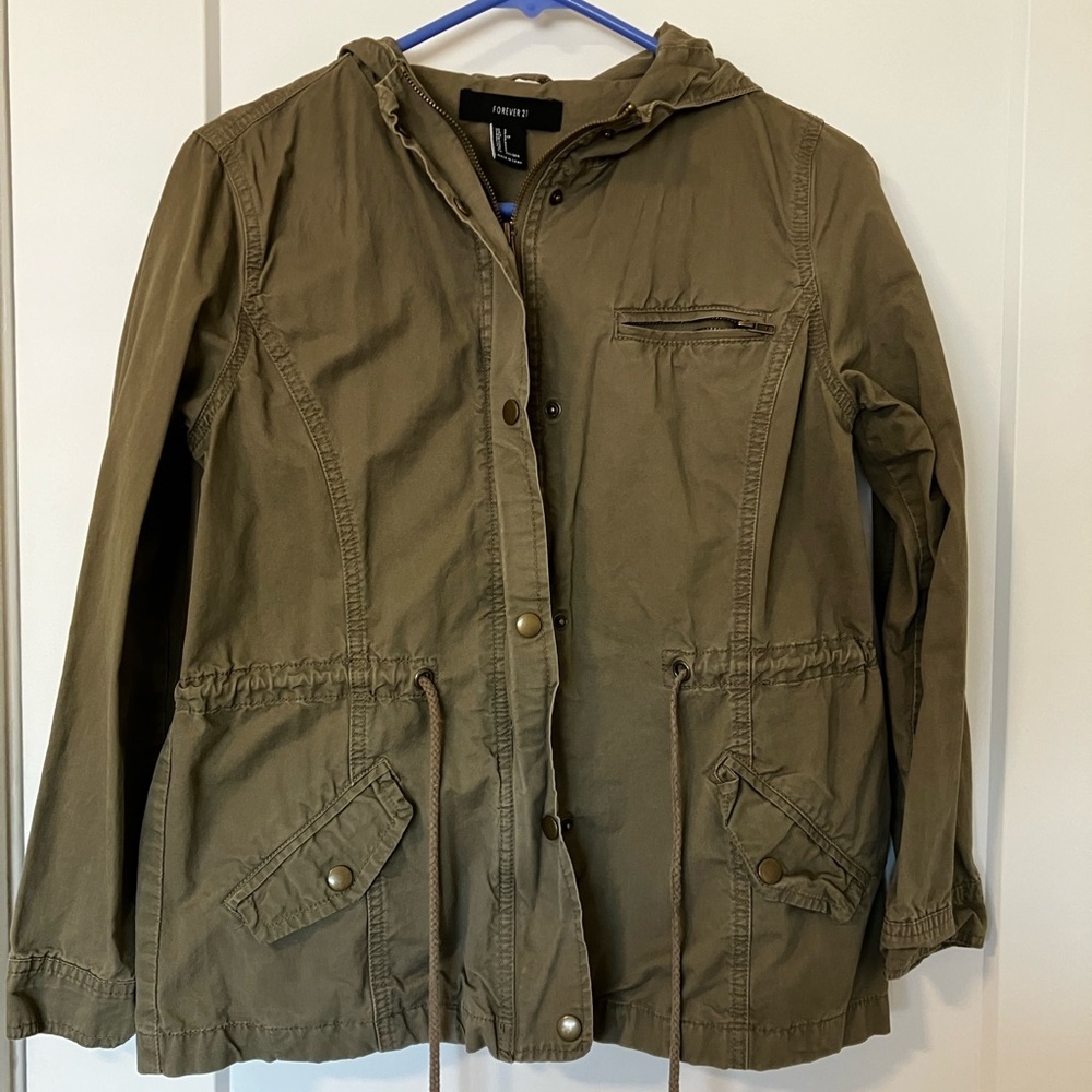 Forever 21 Women's Olive Jacket